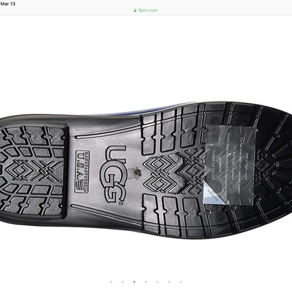 SALE 🎈 UGG Womens Shaye Rain boots High-Gloss Pine Green Women’s 6 NEW in Box - Picture 7 of 11